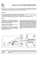 Preview for 8 page of Hitachi 20SA3B Operating Manual