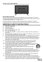 Предварительный просмотр 3 страницы Hitachi 22C31 Owner'S Manual