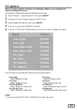 Предварительный просмотр 29 страницы Hitachi 22C31 Owner'S Manual