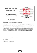Предварительный просмотр 38 страницы Hitachi 22C31 Owner'S Manual