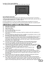 Предварительный просмотр 3 страницы Hitachi 22C32 Owner'S Manual