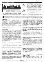 Preview for 2 page of Hitachi 22HB11J06U Operation Manual