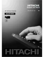 Hitachi 22LD3750DU Instructions For Use Manual preview