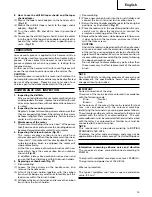 Preview for 13 page of Hitachi 24PD Handling Instructions Manual