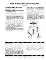 Предварительный просмотр 3 страницы Hitachi 27CX01B Service Manual