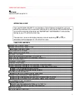 Hitachi 27CX0B Operating Manual preview