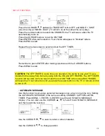 Предварительный просмотр 21 страницы Hitachi 27CX0B Operating Manual