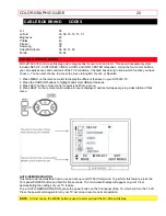 Предварительный просмотр 20 страницы Hitachi 27CX21B Operating Manual