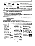 Предварительный просмотр 2 страницы Hitachi 27FX48B Operating Manual