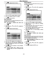 Предварительный просмотр 25 страницы Hitachi 27FX48B Operating Manual