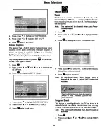 Предварительный просмотр 26 страницы Hitachi 27FX48B Operating Manual