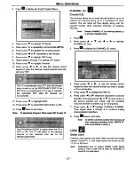 Предварительный просмотр 27 страницы Hitachi 27FX48B Operating Manual