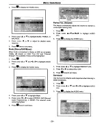 Предварительный просмотр 29 страницы Hitachi 27FX48B Operating Manual