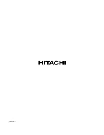 Предварительный просмотр 36 страницы Hitachi 27FX48B Operating Manual