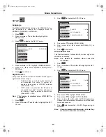 Preview for 22 page of Hitachi 27UX01 Operating Manual