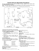 Предварительный просмотр 16 страницы Hitachi 27UX01B-501 Service Manual