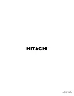 Предварительный просмотр 52 страницы Hitachi 27UX01B-501 Service Manual