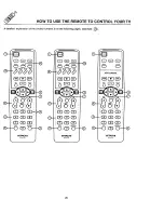 Предварительный просмотр 26 страницы Hitachi 31CX5B Operating Manual