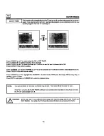 Предварительный просмотр 42 страницы Hitachi 32CX38B Operating Manual