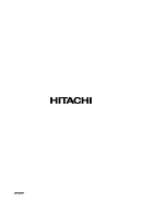 Предварительный просмотр 56 страницы Hitachi 32CX38B Operating Manual