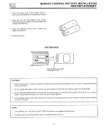 Preview for 6 page of Hitachi 32FX41B, 32UX51B, 36FX42B, 36UX52B, 36CX35B Operating Manual