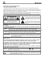 Preview for 2 page of Hitachi 32HDT20 Operating Manual