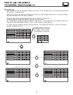 Preview for 27 page of Hitachi 32HDT20 Operating Manual