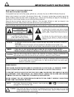 Предварительный просмотр 2 страницы Hitachi 32HDX60 Operating Manual