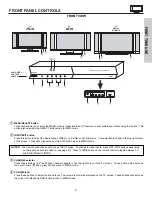 Предварительный просмотр 9 страницы Hitachi 32HDX60 Operating Manual