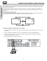 Предварительный просмотр 14 страницы Hitachi 32HDX60 Operating Manual