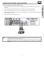 Предварительный просмотр 15 страницы Hitachi 32HDX60 Operating Manual