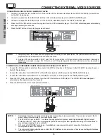 Предварительный просмотр 16 страницы Hitachi 32HDX60 Operating Manual