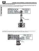 Предварительный просмотр 18 страницы Hitachi 32HDX60 Operating Manual