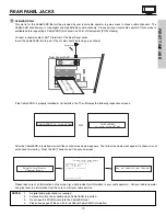 Предварительный просмотр 13 страницы Hitachi 32HLX61 - LCD Direct View TV Operating Manual