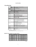 Preview for 4 page of Hitachi 32LD7200 Service Manual