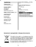 Preview for 25 page of Hitachi 32LD8600 Instructions For Use Manual