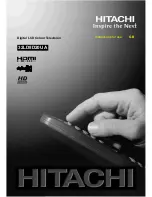 Hitachi 32LD8D20U A Instructions For Use Manual preview