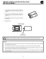 Preview for 5 page of Hitachi 32UDX10S, 36UDX10S Operating Manual