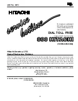 Предварительный просмотр 57 страницы Hitachi 32UX01S Operating Manual