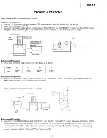 Предварительный просмотр 5 страницы Hitachi 35UX85B/CZ68 Service Manual