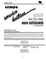 Preview for 77 page of Hitachi 36SDX01S Operating Manual