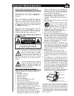 Preview for 2 page of Hitachi 37HLX99 - LCD Direct View TV Operating Manual