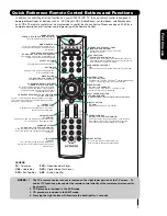Предварительный просмотр 9 страницы Hitachi 37HLX99 - LCD Direct View TV Operating Manual