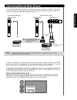 Предварительный просмотр 15 страницы Hitachi 37HLX99 - LCD Direct View TV Operating Manual