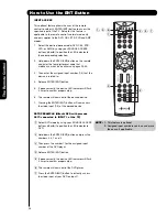 Предварительный просмотр 38 страницы Hitachi 37HLX99 - LCD Direct View TV Operating Manual