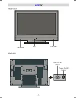 Предварительный просмотр 4 страницы Hitachi 37LD8500 Instructions For Use Manual