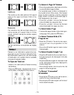 Предварительный просмотр 19 страницы Hitachi 37LD8500 Instructions For Use Manual