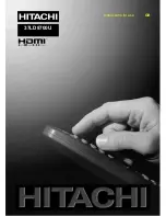 Hitachi 37LD8700U Instructions For Use Manual preview