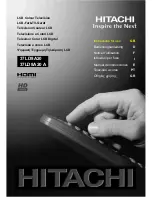 Hitachi 37LD8A20 A Instructions For Use Manual preview