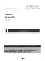 Hitachi 418/1310 Instruction Manual preview